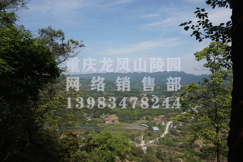 龙凤山陵园风景图